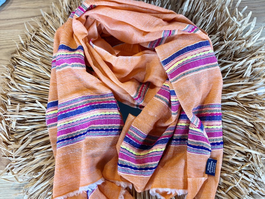 Pashmina naranja